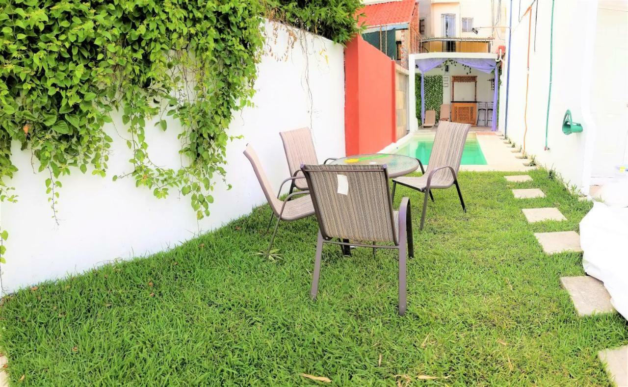 Casa con alberca climatizada privada para 8 personas Emiliano Zapata (Morelos) Exterior foto