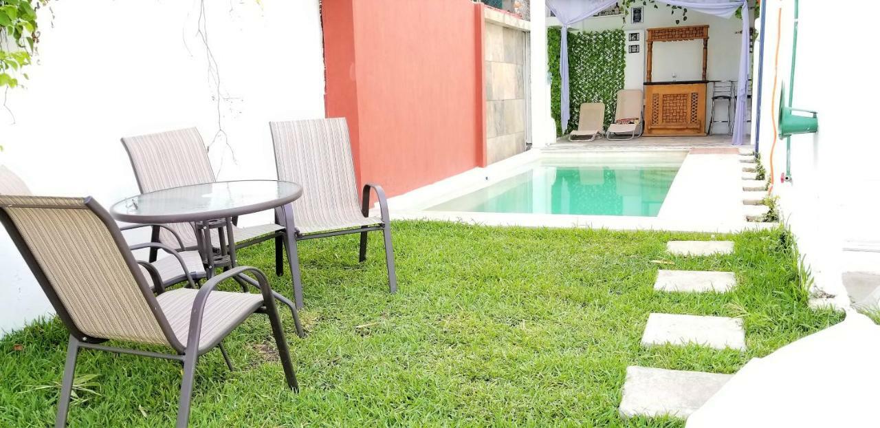 Casa con alberca climatizada privada para 8 personas Emiliano Zapata (Morelos) Exterior foto